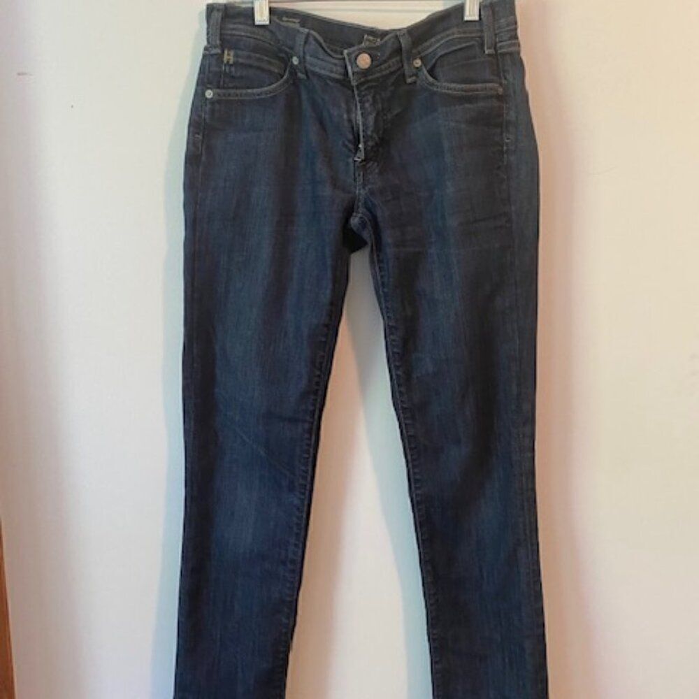Citizens of Humanity distressed low waist skinny jeans, size 30